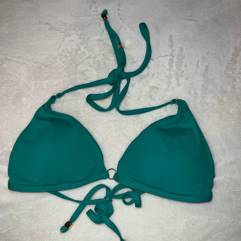 Triangle Bikini Top with Rings - Picture 3 of 4